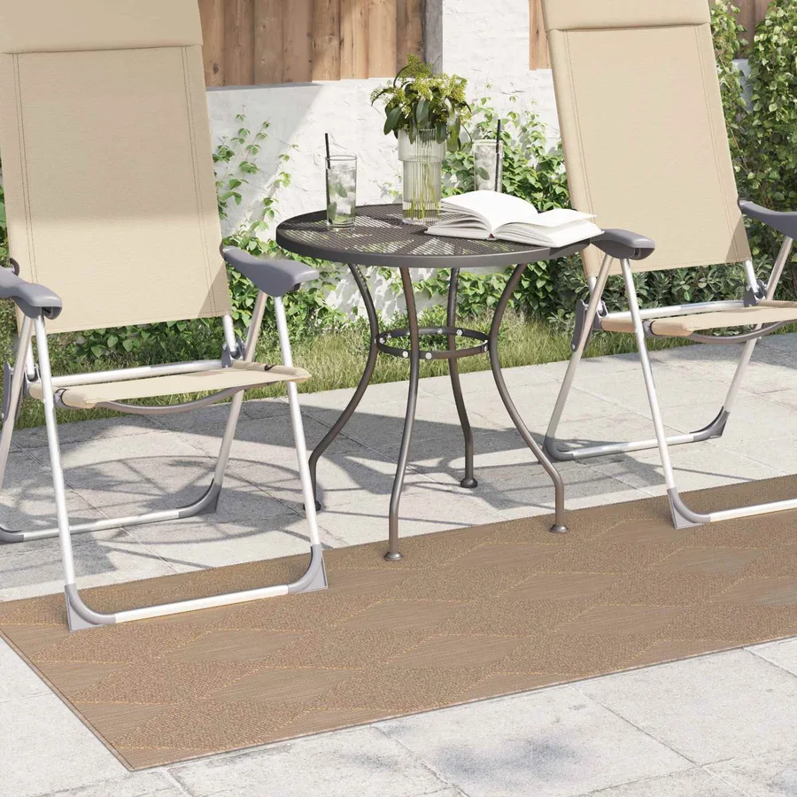 Tapis de surface AGIRA Naturel 150 x 80 cm Polyester - 3