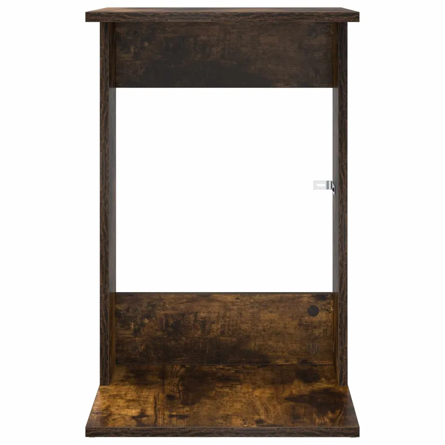 Table d'appoint Chêne fumé 40 x 38 x 62,5 cm Bois d'ingénierie - 5