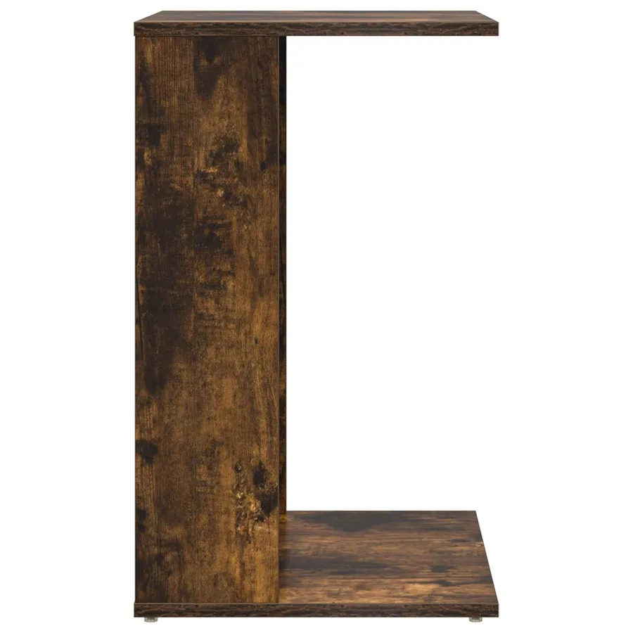 Table d'appoint Chêne fumé 40 x 38 x 62,5 cm Bois d'ingénierie - 6
