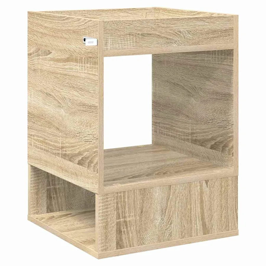 Table d'appoint Chêne Sonoma 40 x 40 x 56 cm Bois d'ingénierie - 7