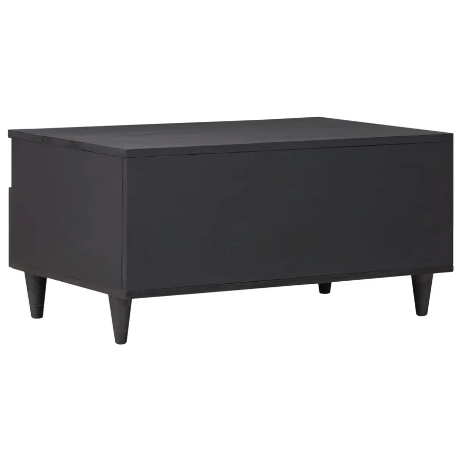 Table basse Multicolore 80 x 54 x 40 cm Bois de mangue massif - 5