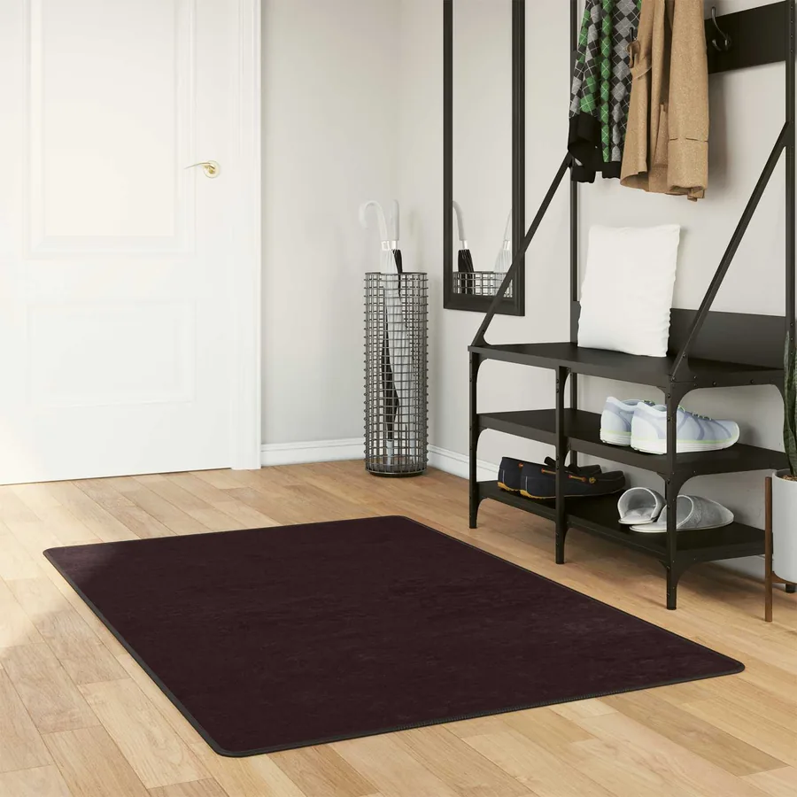 Coureur de Tapis MARSA Anthracite 100 x 200 cm Polyester et PVC