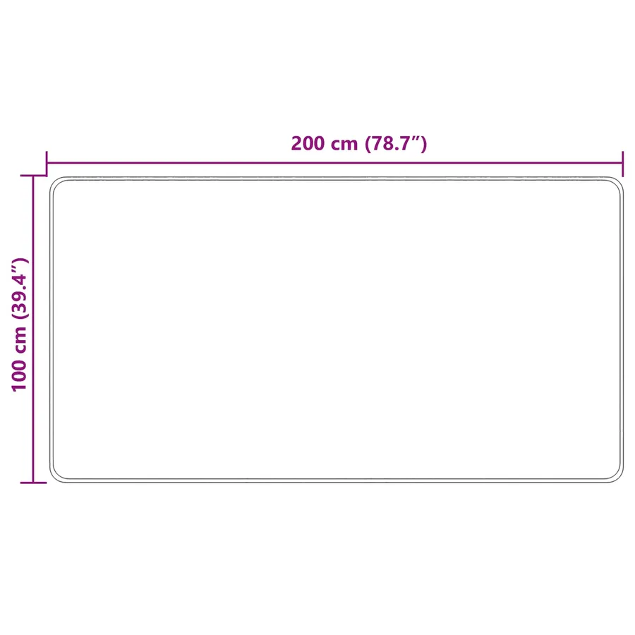Coureur de Tapis MARSA Multicolore 100 x 200 cm - 7
