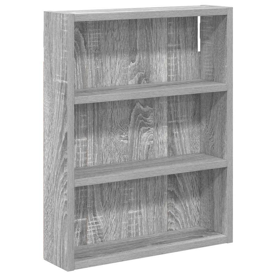 Armoire murale de salle de bain Gris Sonoma 40 x 10 x 50 cm - 2