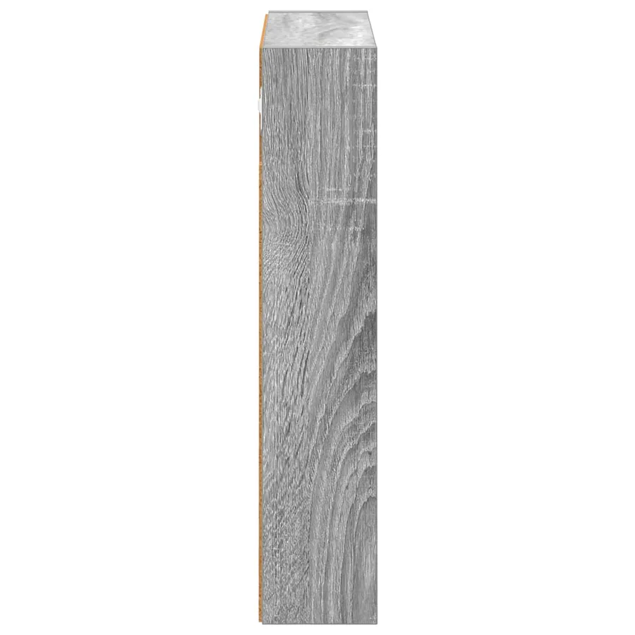 Armoire murale de salle de bain Gris Sonoma 40 x 10 x 50 cm - 7