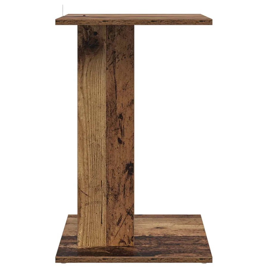 Table d'appoint Bois ancien 45 x 40 x 62,5 cm Bois d'ingénierie - 6