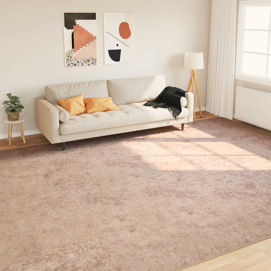 Coureur de Tapis MARSA Sable 300 x 400 cm Polyester et PVC