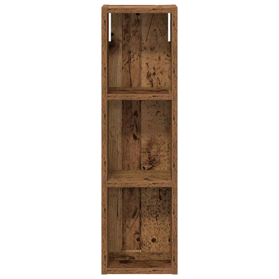 Armoire murale de salle de bain Bois ancien 20 x 14 x 70 cm - 6