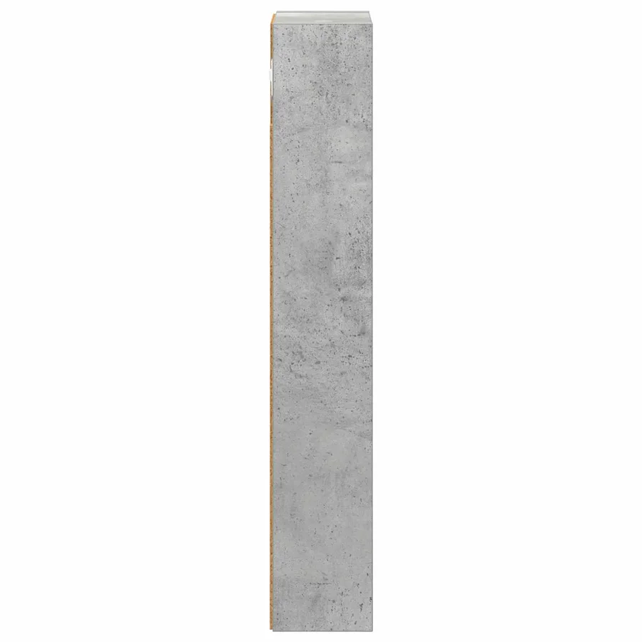 Armoire murale de salle de bain Gris Béton 20 x 10 x 60,5 cm - 7
