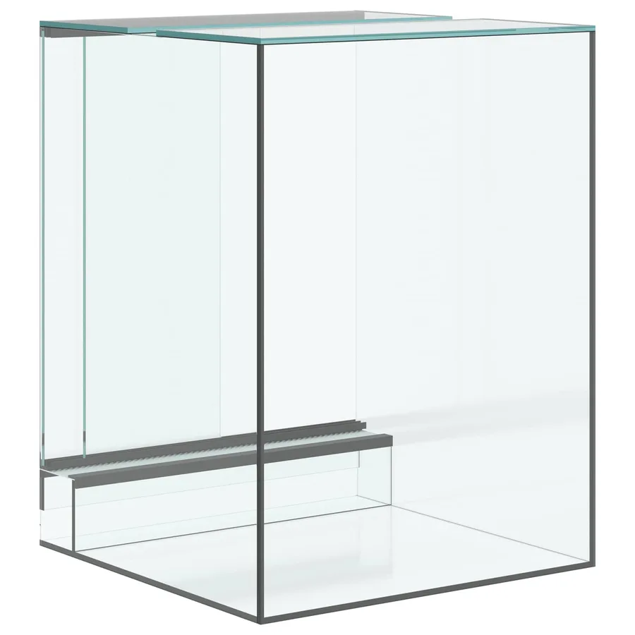Terrarium avec stockage Transparent 30 x 30 x 40 cm Verre - 7