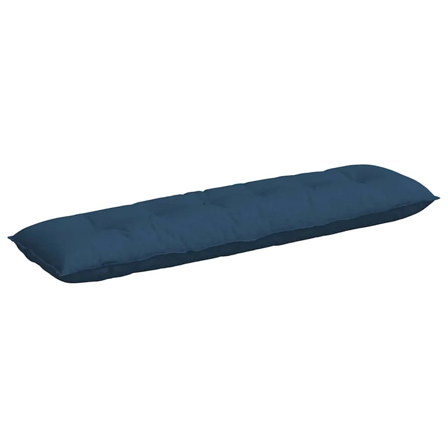 Coussin de Dos Bleu 180 x 19 x 50 cm tissu - 2
