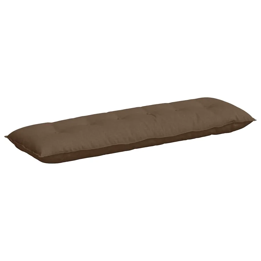 Coussin de Dos Marron 160 x 19 x 50 cm tissu - 2