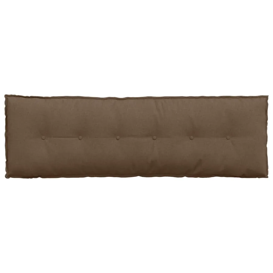 Coussin de Dos Marron 160 x 19 x 50 cm tissu - 6