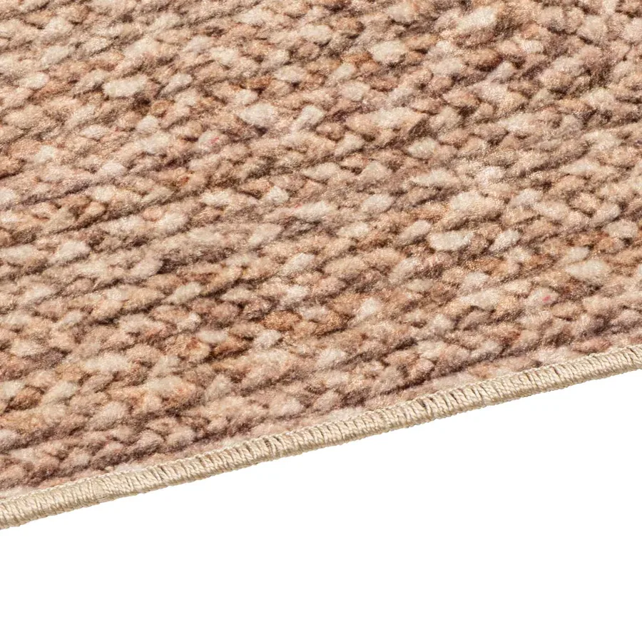 Coureur de Tapis MARSA Jaune 100 x 250 cm Polyester et PVC - 3