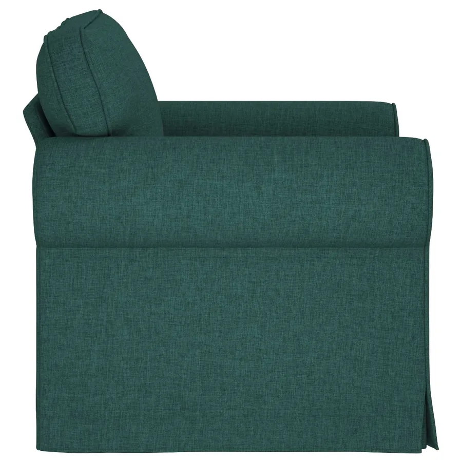 Canapé Vert foncé 95 x 82 x 80 cm tissu - 5