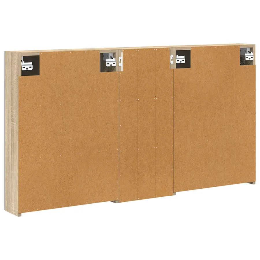 Ensemble de Meubles de Salle de Bain 3 pcs 130 x 14,5 x 70 cm - 9