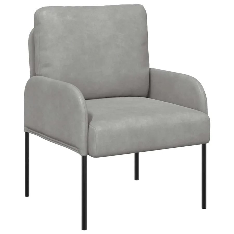Canapés avec coussin 55cm Gris clair Contreplaqué - 2