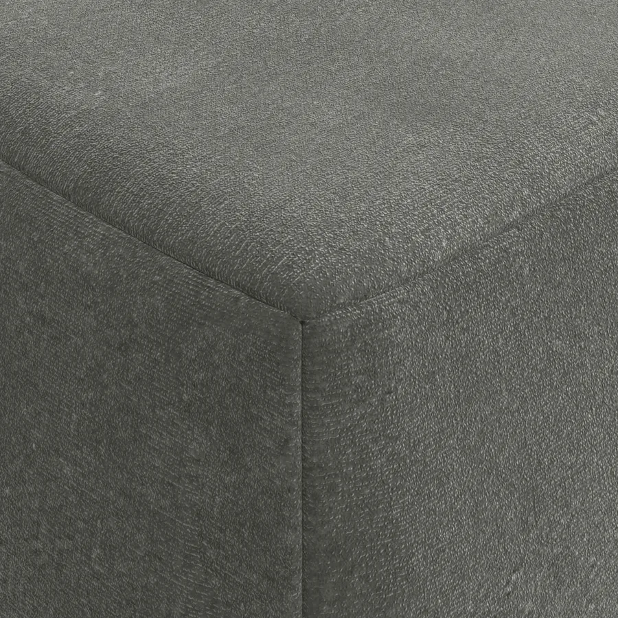 Canapé-lit pliable Gris foncé 60 x 70 x 41 cm Tissu - 7