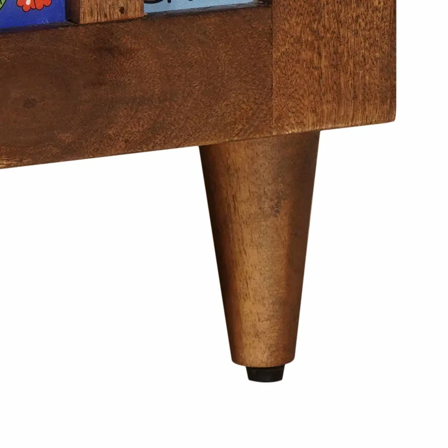 Table basse Marron 80 x 50 x 40 cm Bois de mangue massif - 9