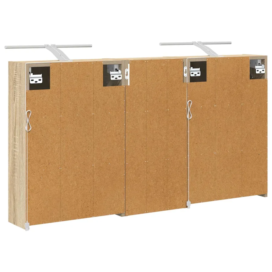 Ensemble de Meubles de Salle de Bain 3 pcs 116 x 16 x 62,5 cm - 9