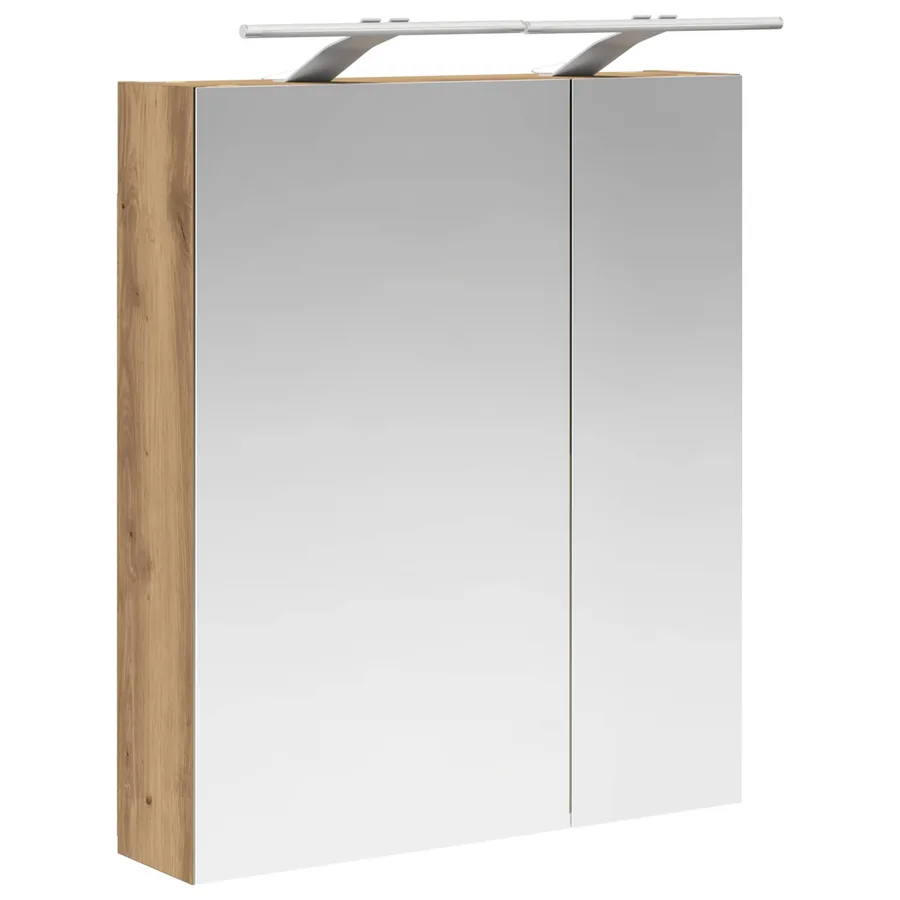 Armoire Miroir de Salle de Bain Chêne artisan 60 x 14,5 x 70 cm - 5