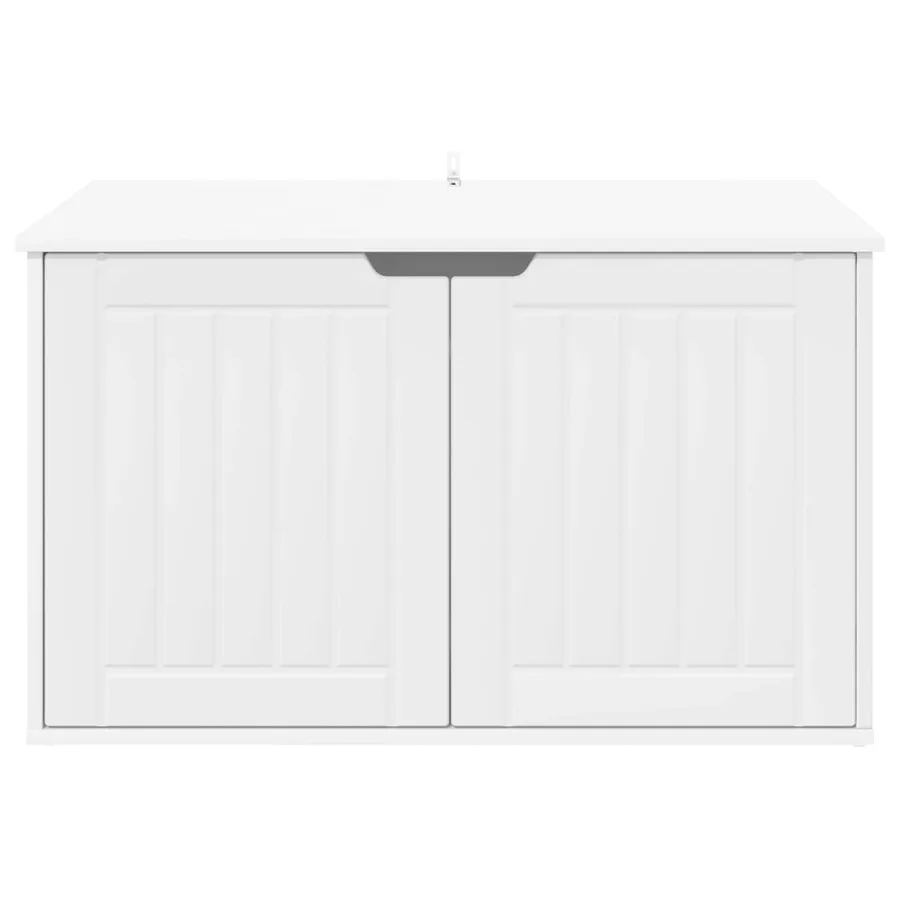 Maison pour chat Blanc 85 x 55 x 50,5 cm Bois d'ingénierie - 7