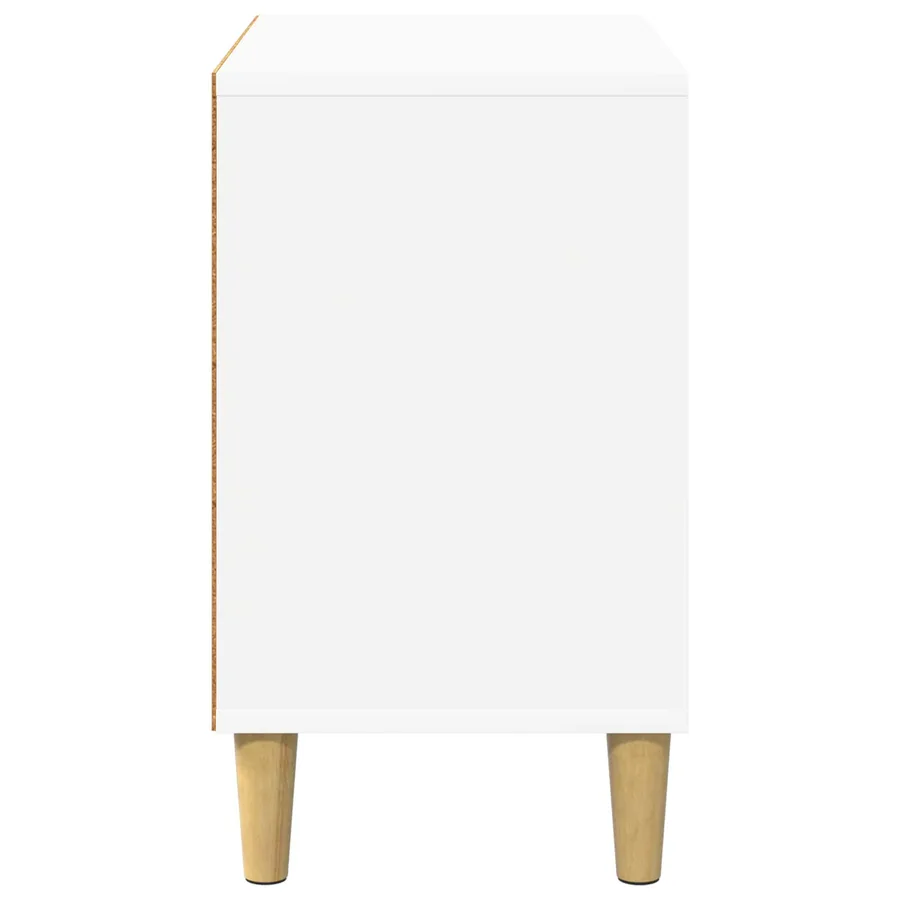 Maison pour chat Blanc 51 x 30 x 52 cm Bois d'ingénierie - 6