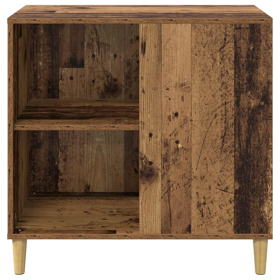 Maison pour chat Bois ancien 72 x 42.5 x 70 cm - 6