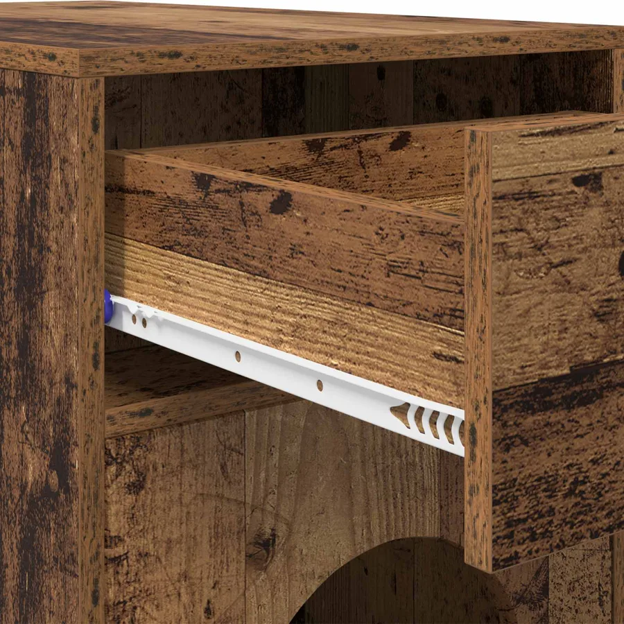 Maison pour chat Bois ancien 72 x 42.5 x 70 cm - 9