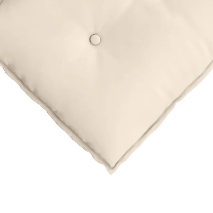 Coussin de Dos Beige 160 x 50 cm Tissu en microfibre - 7
