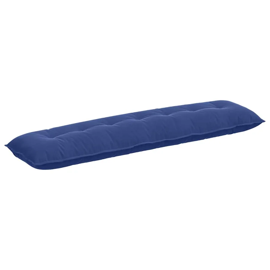 Coussin de Dos Bleu police 200 x 50 cm Tissu en velours côtelé - 2