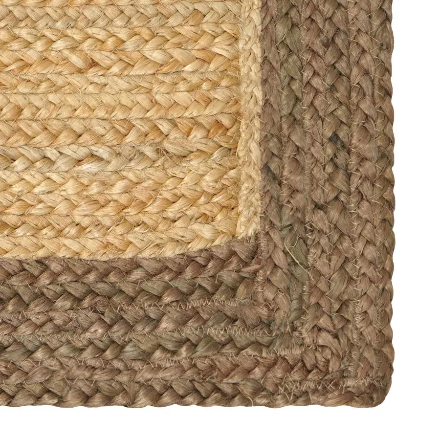 Tapis de surface Gris 80 x 250 cm Jute - 3