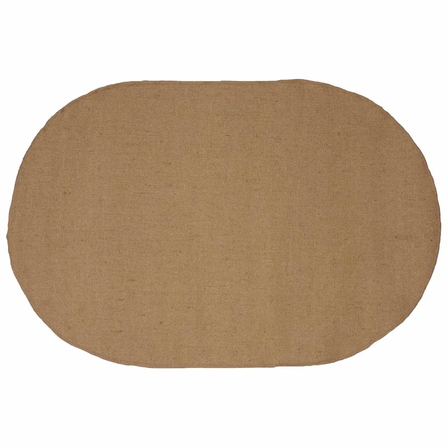 Tapis de surface Naturel 122 x 183 cm Jute