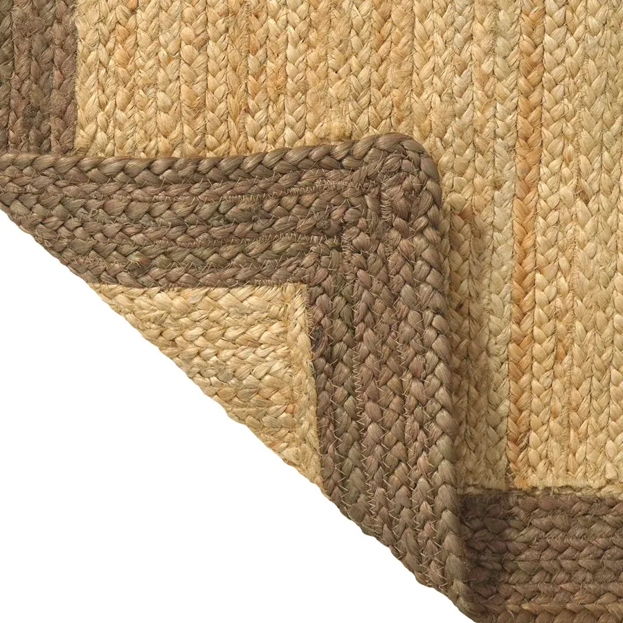 Tapis de surface Gris 80 x 400 cm Jute - 5