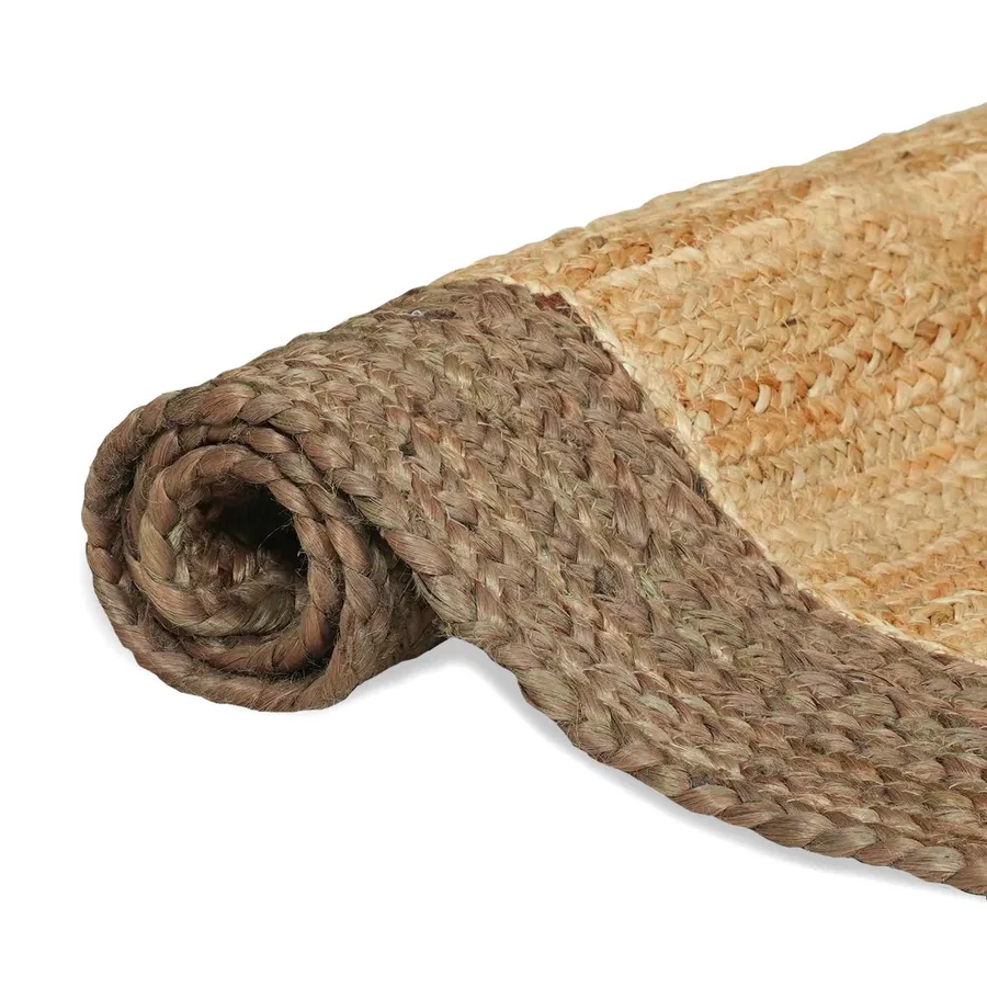 Tapis de surface Gris 80 x 400 cm Jute - 6