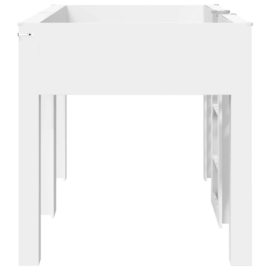 Lit Superposé pour Enfants Blanc 100 x 200 cm Bois d'ingénierie - 6