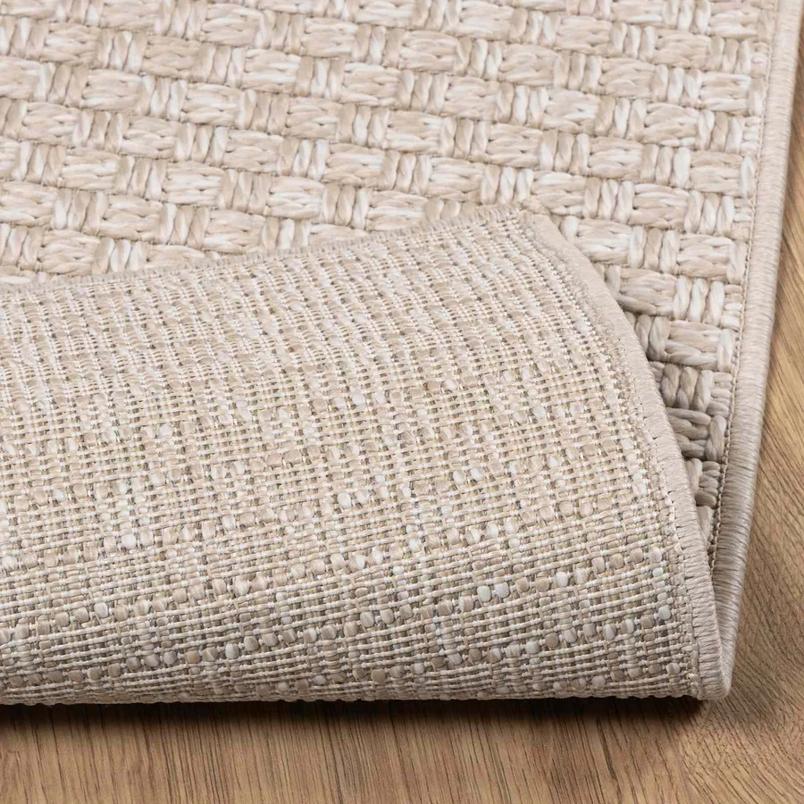 Tapis de surface Rectangulaire FARO Crème 200 x 80 cm Polyester - 4