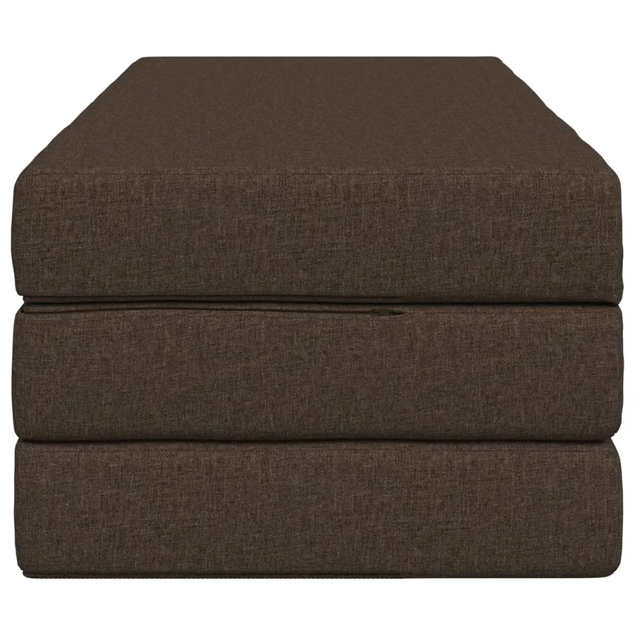 Canapé-lit pliable 140 x 67 x 45 cm Taupe - 4