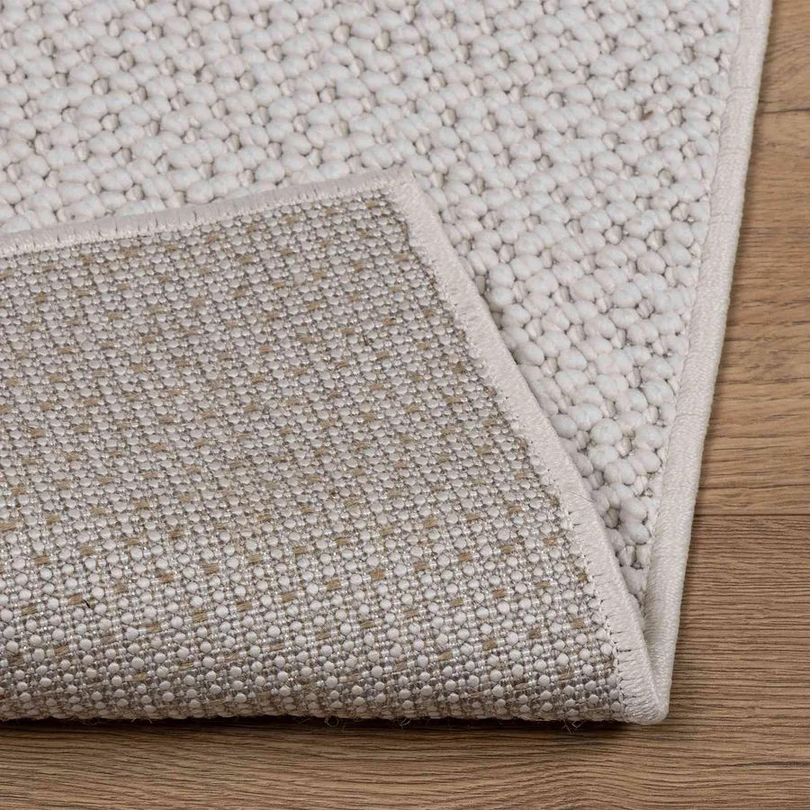 Tapis de surface Rectangulaire LUGO Crème 150 x 80 cm Polyester - 4