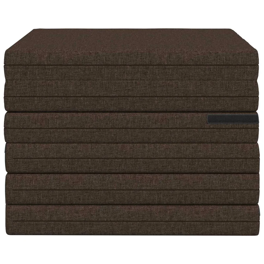 Canapé-lit pliable 140 x 67 x 45 cm Taupe - 5