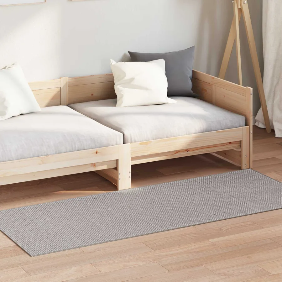Tapis de surface Rectangulaire LUGO Taupe 80 x 200 cm Polyester - 3