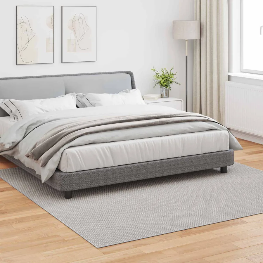 Tapis de surface Carré LUGO Crème 240 x 240 cm Polyester - 3