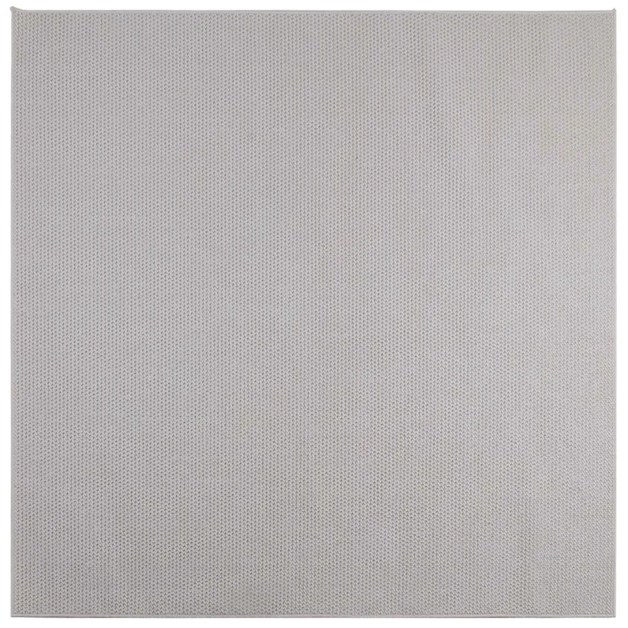Tapis de surface Carré LUGO Crème 120 x 120 cm Polyester - 2