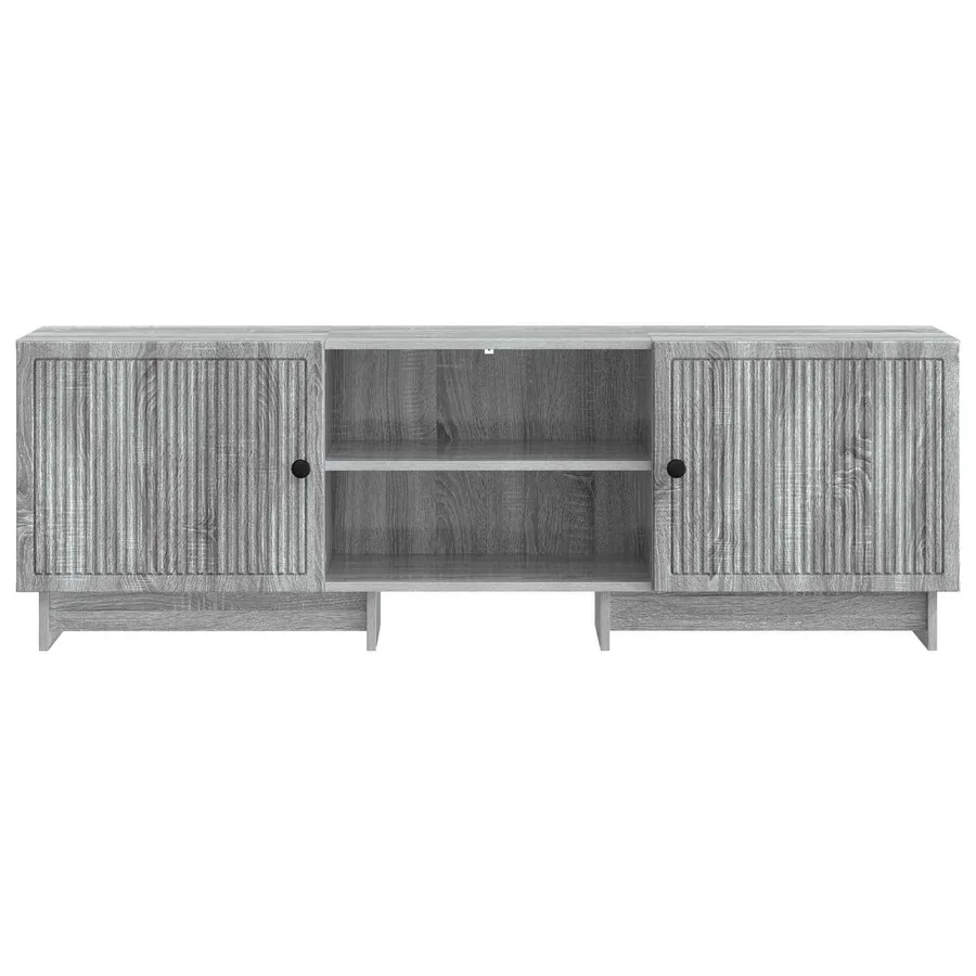 Meuble TV Gris Sonoma 150 x 31 x 50 cm Bois d’ingénierie - 6
