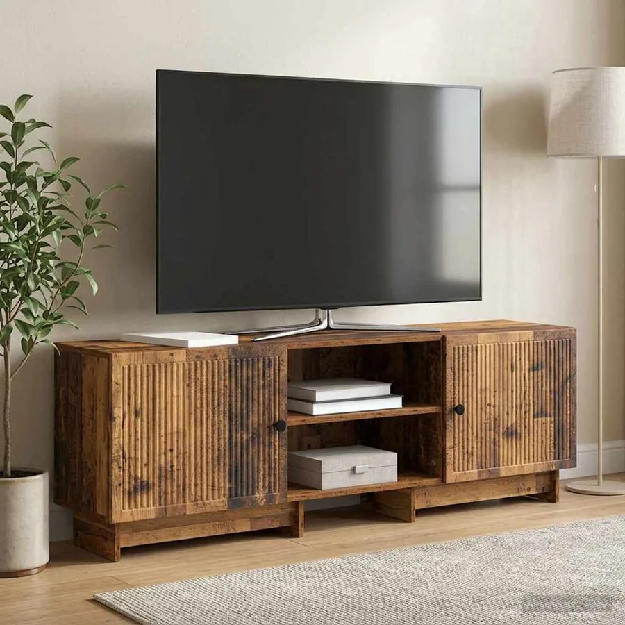 Meuble TV Bois ancien 150 x 31 x 50 cm Bois d’ingénierie