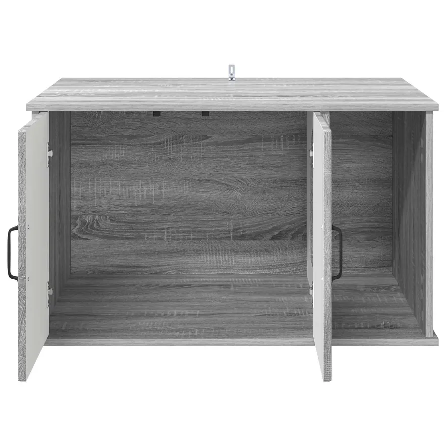 Maison pour chat Gris Sonoma 85 x 55 x 50 cm Bois d'ingénierie - 5