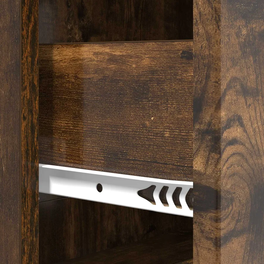 Armoire à tiroirs Chêne fumé 66 x 34,5 x 90 cm - 10