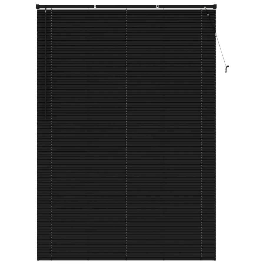 Store Vénitien Noir 213 x 150 cm 25 mm PVC - 2