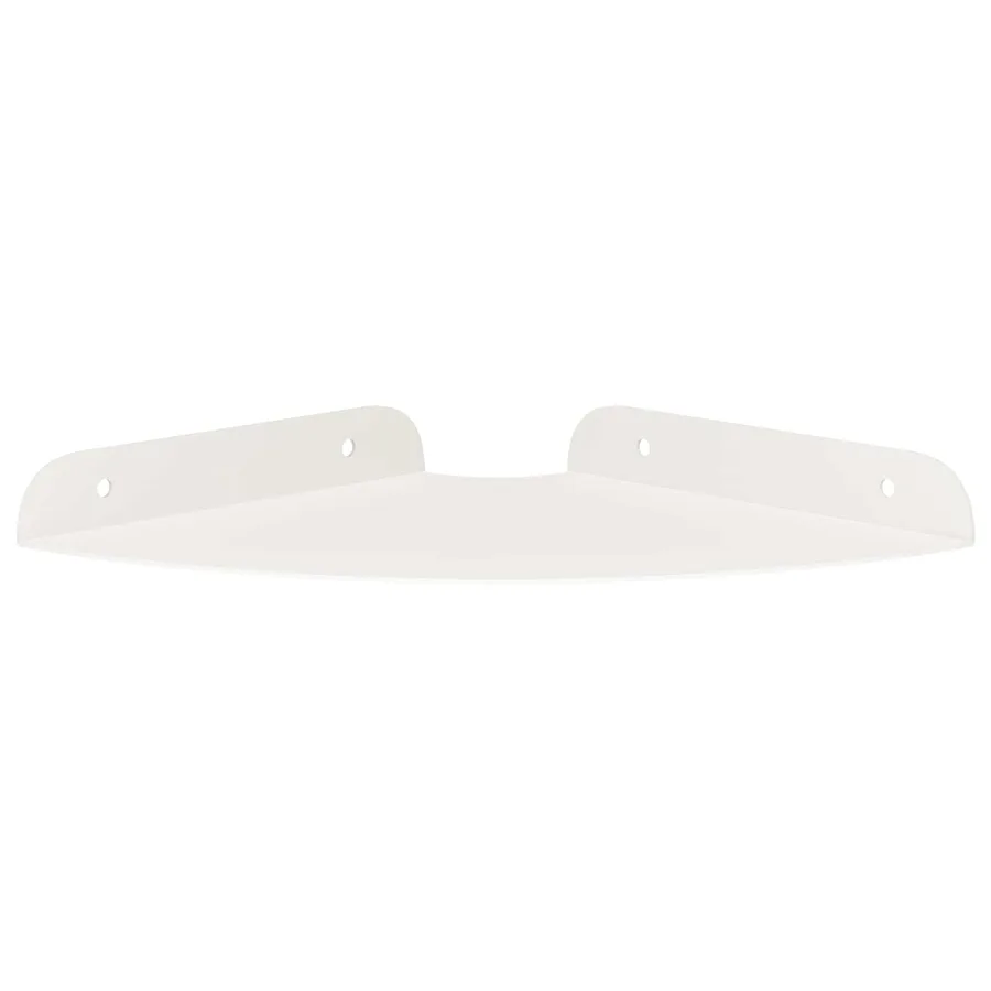 Étagère flottante avec étagère 4 pcs Blanc 18 x 18 x 2 cm - 5