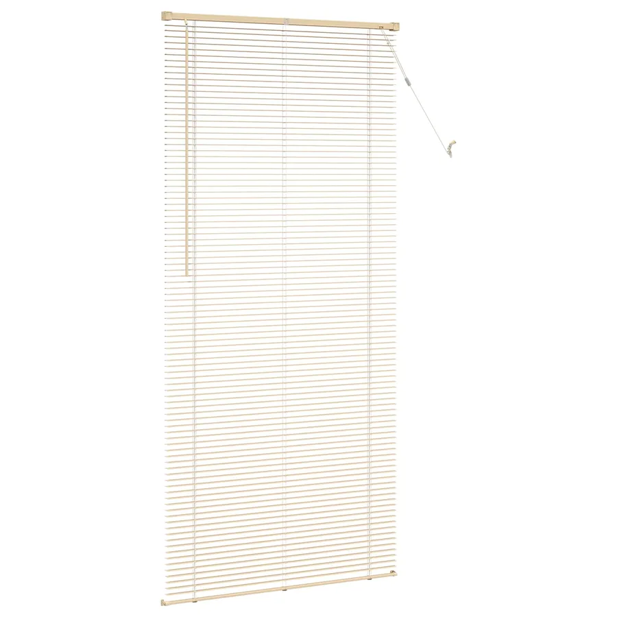 Store Vénitien Marron clair avec motif 213 x 100 cm 25 mm PVC - 5